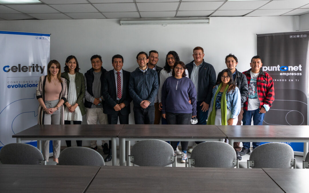 Los ganadores de También Soy Empresario, Yo Soy Ecuador visitaron Puntonet y aprendieron sobre las últimas tendencias tecnológicas