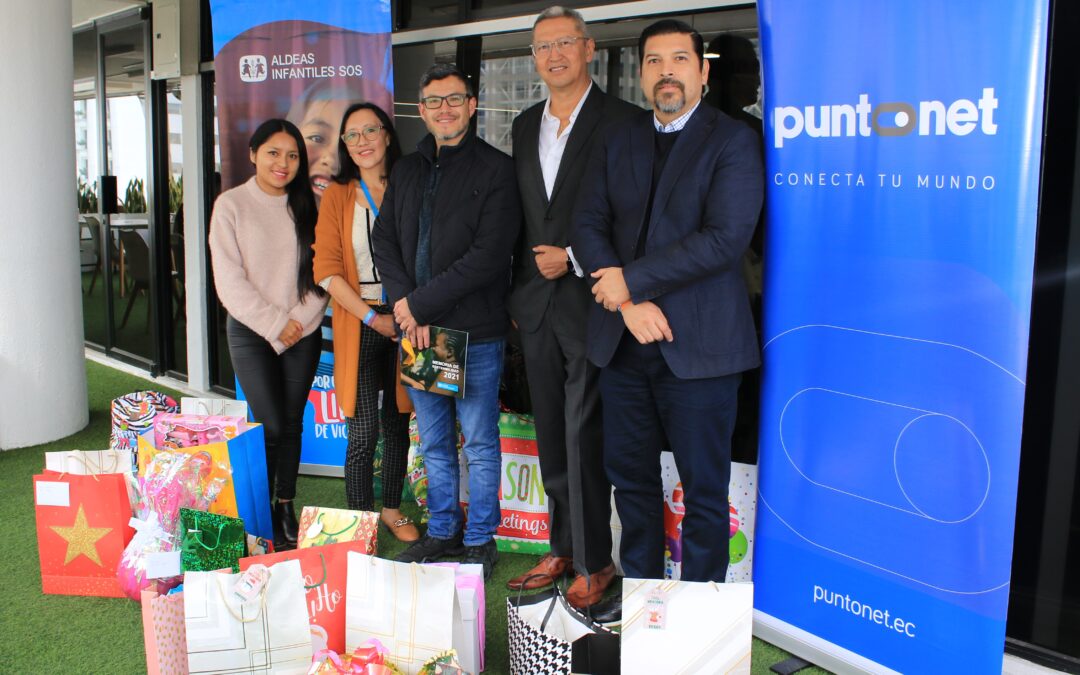 Puntonet y Celerity junto a los niños de Aldeas Infantiles SOS