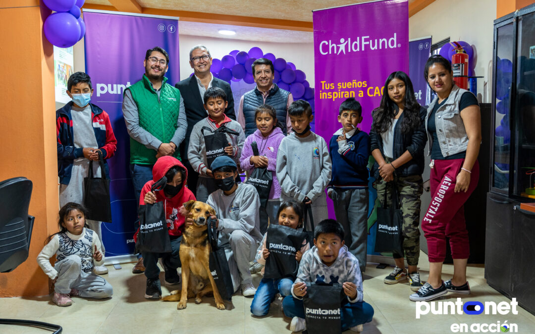 ¡Acciones que suman! Infocentro para Unamuncho, un espacio seguro para los niños y niñas de la comunidad