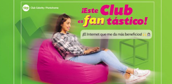 Puntonet es el único proveedor de internet con un club de beneficios para sus clientes